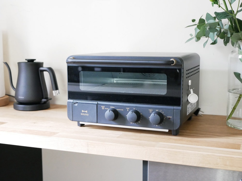 BRUNO ブルーノ スチーム＆ベイク トースター BLACK 【公式通販】