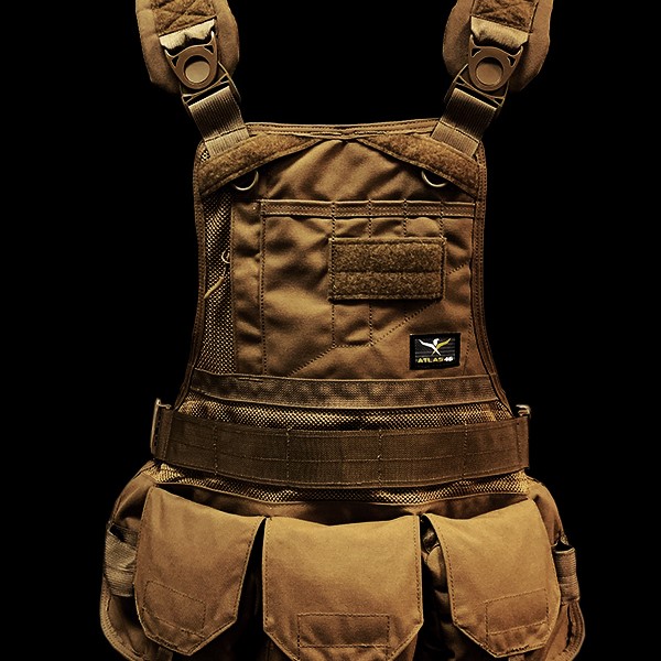 Atlas46(アトラス46) ジャーニーメッシュチェストリグ カーゴポケット