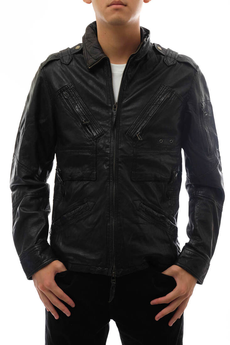 AVIREX 6121007 / アヴィレックス シープスキン 羊革 ヴィンテージ加工