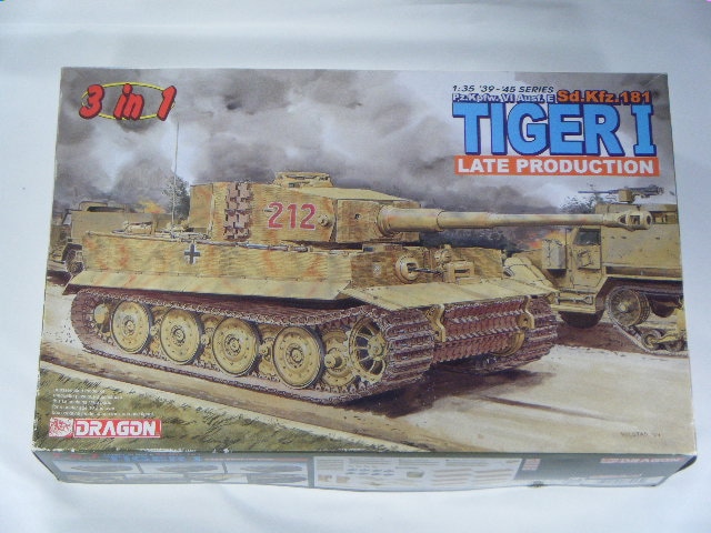 タイガー1/後期 （ドラゴン） 6253/初版 | 陸戦兵器プラモデル,1/35