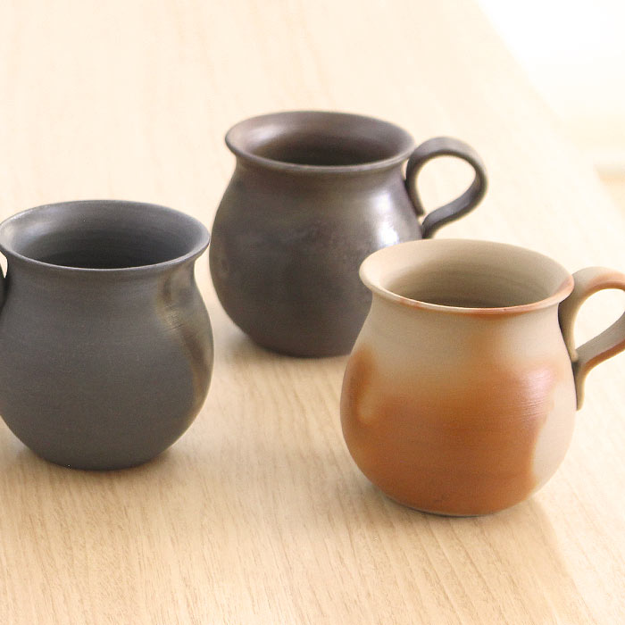 備前焼 ジョッキ マグカップ ペア ※ 備前焼 ジョッキ マグカップ ペア