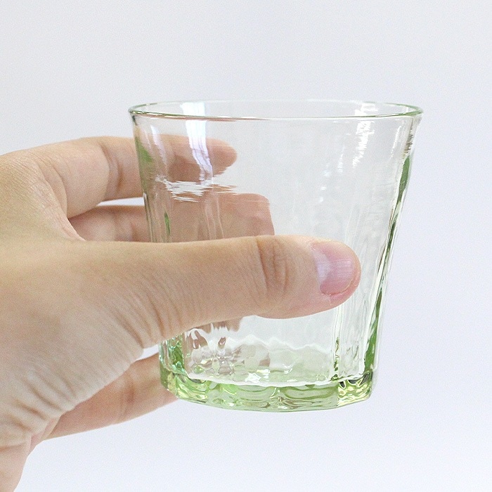 吹きガラス 水口智貴 いぐさガラス そばチョコ 口径7.5×高7cm [化粧箱付]