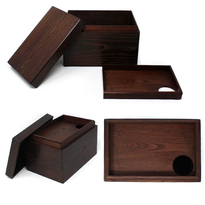 ほんぢ園限定 オリジナル 茶道 すべて日本製で揃えた本格派 茶箱セット