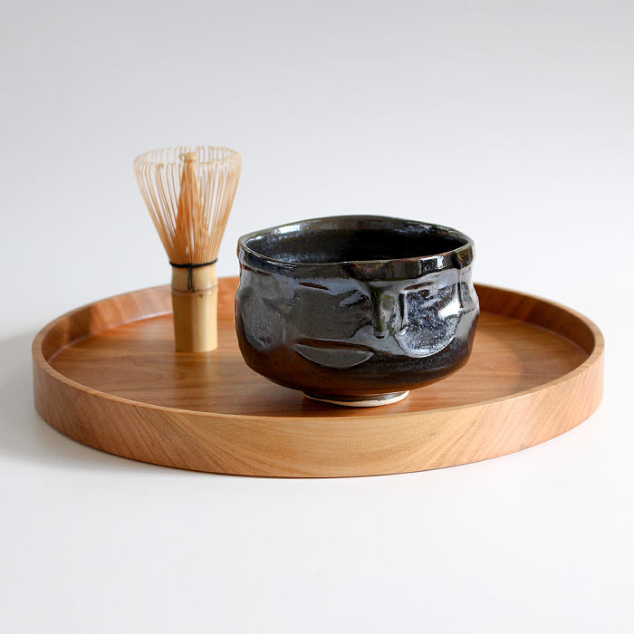 花梨 玉杢 浅盆 盆 トレー 30cm 角盆・スクエアトレイ-千年の杢 花梨