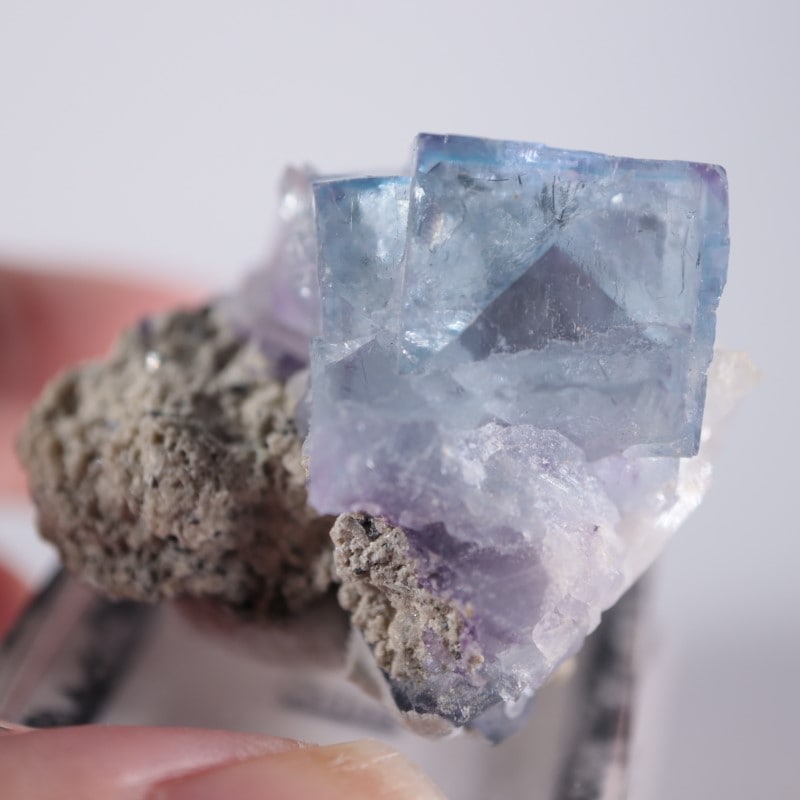 D154】ポーセリンフローライト ヤオガンシャン 原石 鉱物 標本 D154