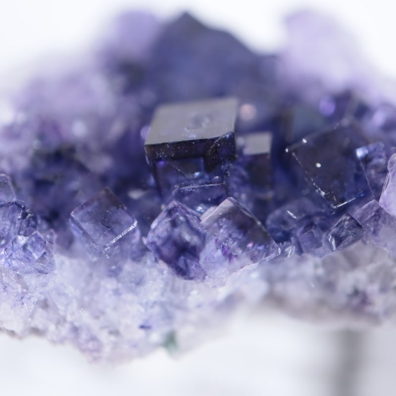 フローライトインハイアライトオパール FH1 共生 鉱物 標本 原石