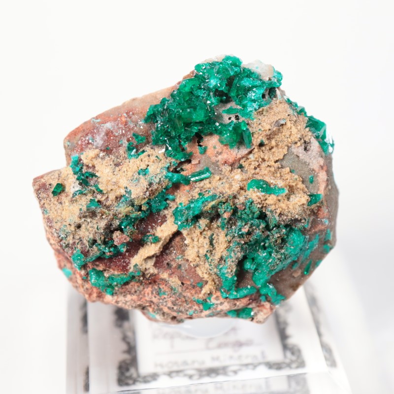 コンゴ産 ダイオプテーズ | 鉱物標本,タ行,ダイオプテーズ/翠銅鉱