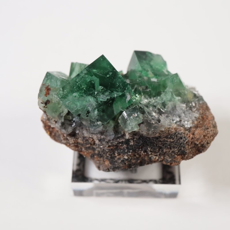 アメリカ イリノイ産 フローライト 蛍石 鉱物標本 原石 ② イリノイ州