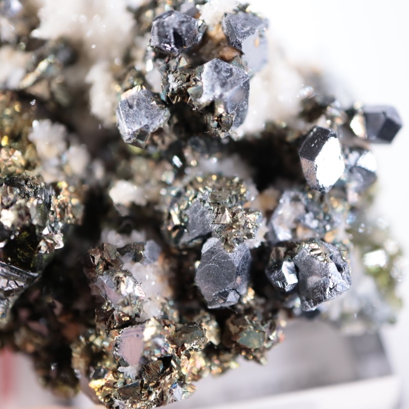 ブルガリア産 パイライト、ガレナ | 鉱物標本,ハ行,パイライト/黄鉄鉱