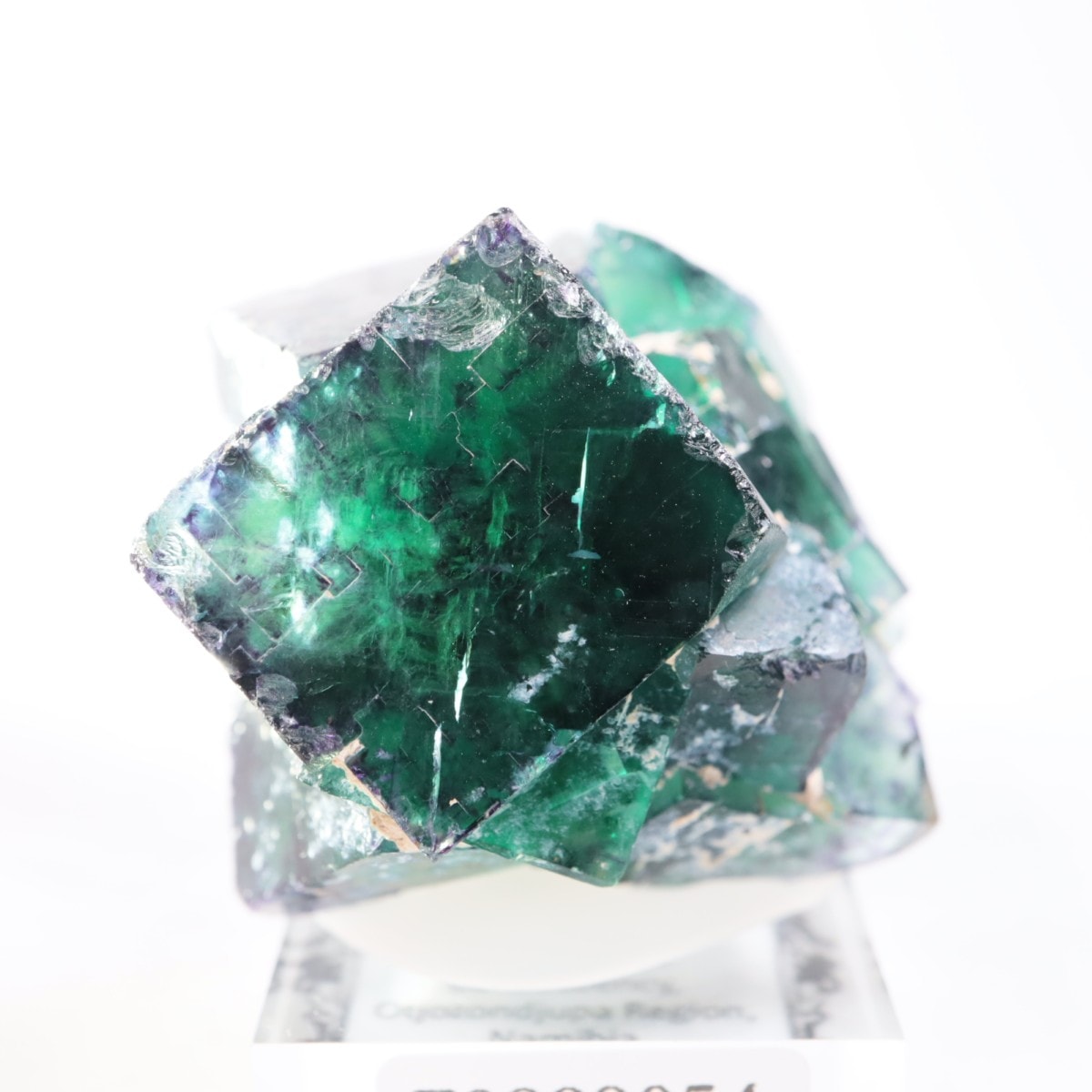 ナミビア オコルス産 フローライト 蛍石 鉱物標本 原石 オコルス鉱山産