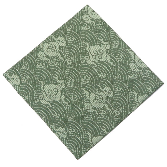 茶道具 古帛紗 裏千家 浪紋緞子 正絹 | 古帛紗 正絹 - CHATOWA 茶と和