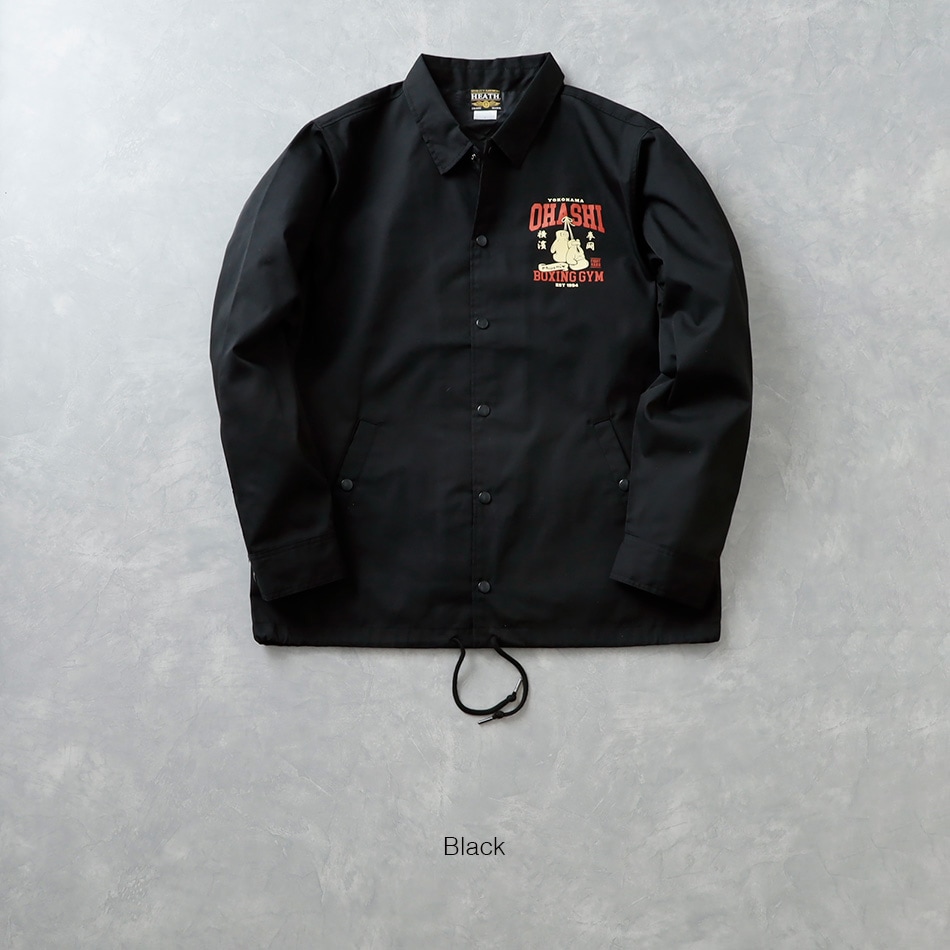 大橋ボクシングジム × HEATH】公式コラボコーチジャケット “KENTO