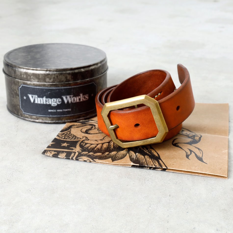 Vintage Works】DH5684 HAND MADE LEATHER BELT｜アメカジファッション