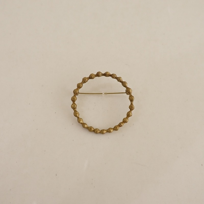 美品/定価1.1万】ミナペルホネン mina perhonen tambourine ブローチ