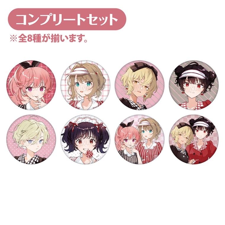 くじメイト 妹はシスコン兄がめんどくさい 缶バッジ 6点まとめ売り