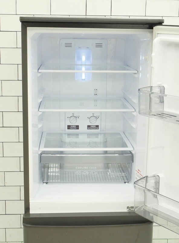 MITSUBISHI MR-P15G-H1冷凍冷蔵庫 2022年製 グレー 三菱電機 MR-P15G-H