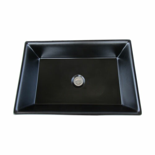 洗面ボウル 陶器 おしゃれ マットブラック 置き型(オンカウンター