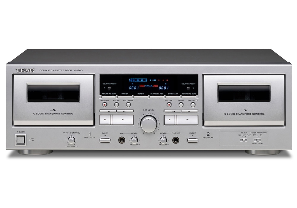 TEAC - W-1200（ダブルカセットデッキ）《JP》【在庫有り即納