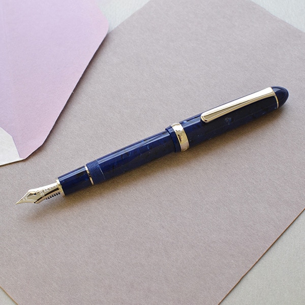 プラチナ万年筆 万年筆 #3776センチュリー セルロイド ミッドナイト