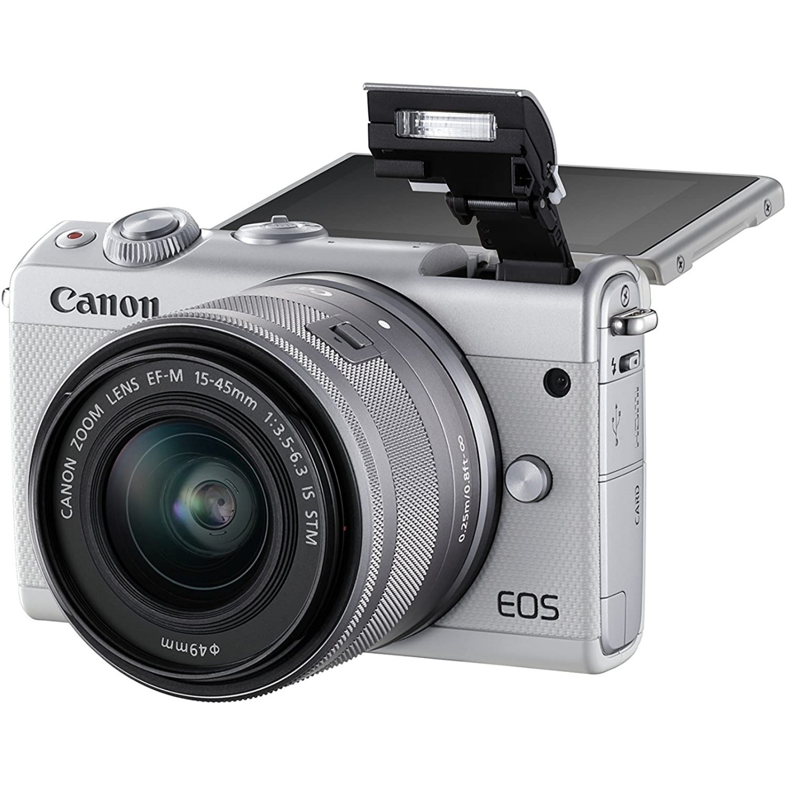 Canon キヤノン ミラーレス一眼カメラ EOS M100 EF-M15-45 IS STM