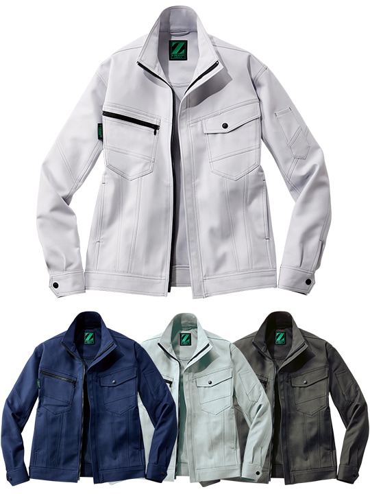 Z-DRAGON】76800 エコ製品制電ストレッチ長袖ジャンパー[2024年春夏