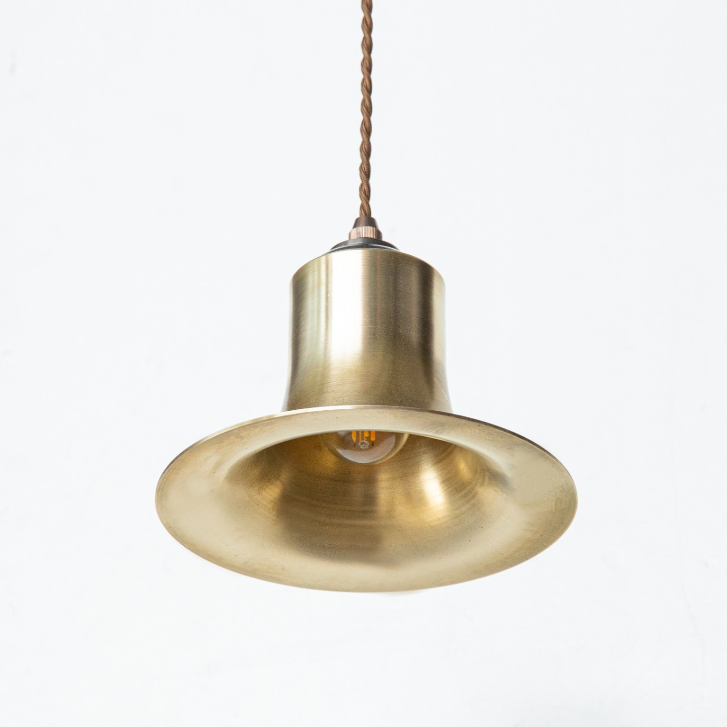 flame 真鍮製ペンダントライト brass L natural φ460㍉ brass L