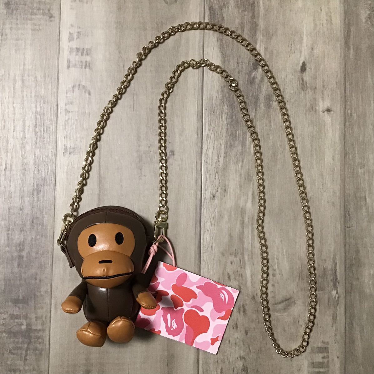 BABY MILO PLUSH DOLL CHAIN SHOULDER BAG babymilo ファッション BAPE
