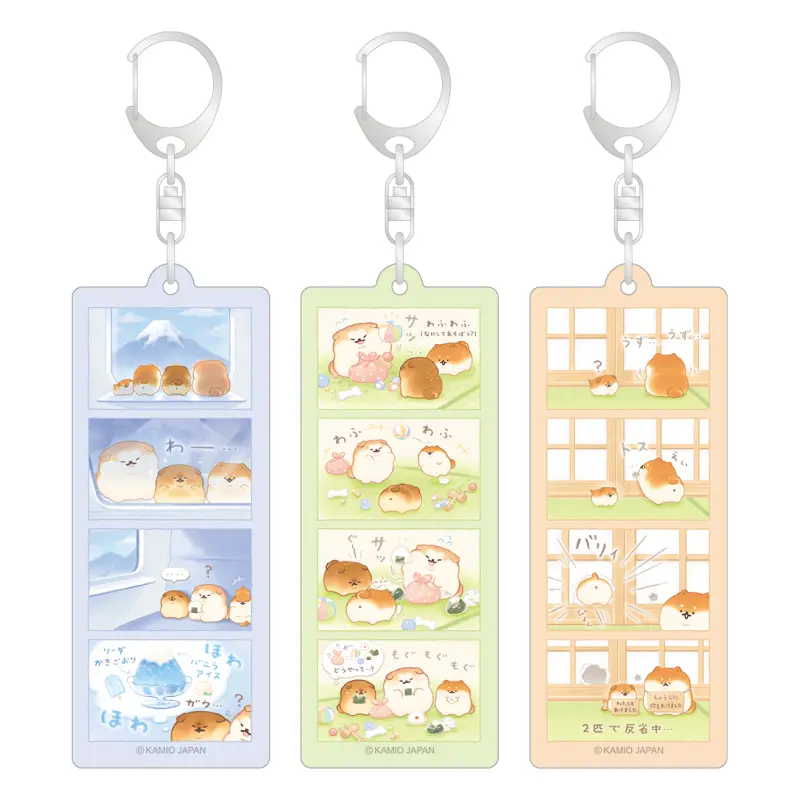 4コマアクリルキーホルダー/和シリーズ いーすとけん。 | 雑貨