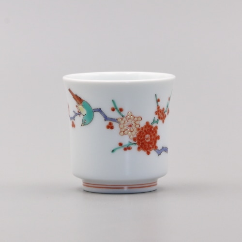 ぐい呑 梅鳥文 | 酒器・ぐい呑 | 柿右衛門窯公式オンラインショップ