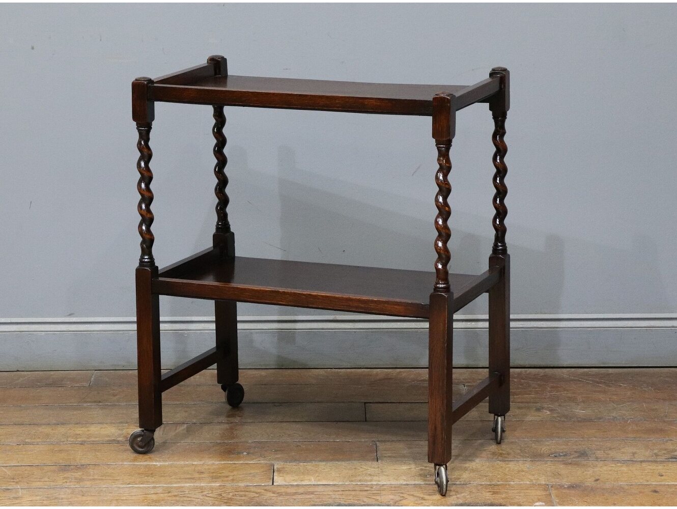 イギリス アンティーク 家具 ティー トローリー 1930年頃 613A