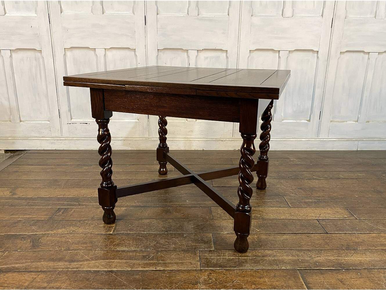 イギリス アンティーク 家具 ドローリーフテーブル 1930年頃 622A