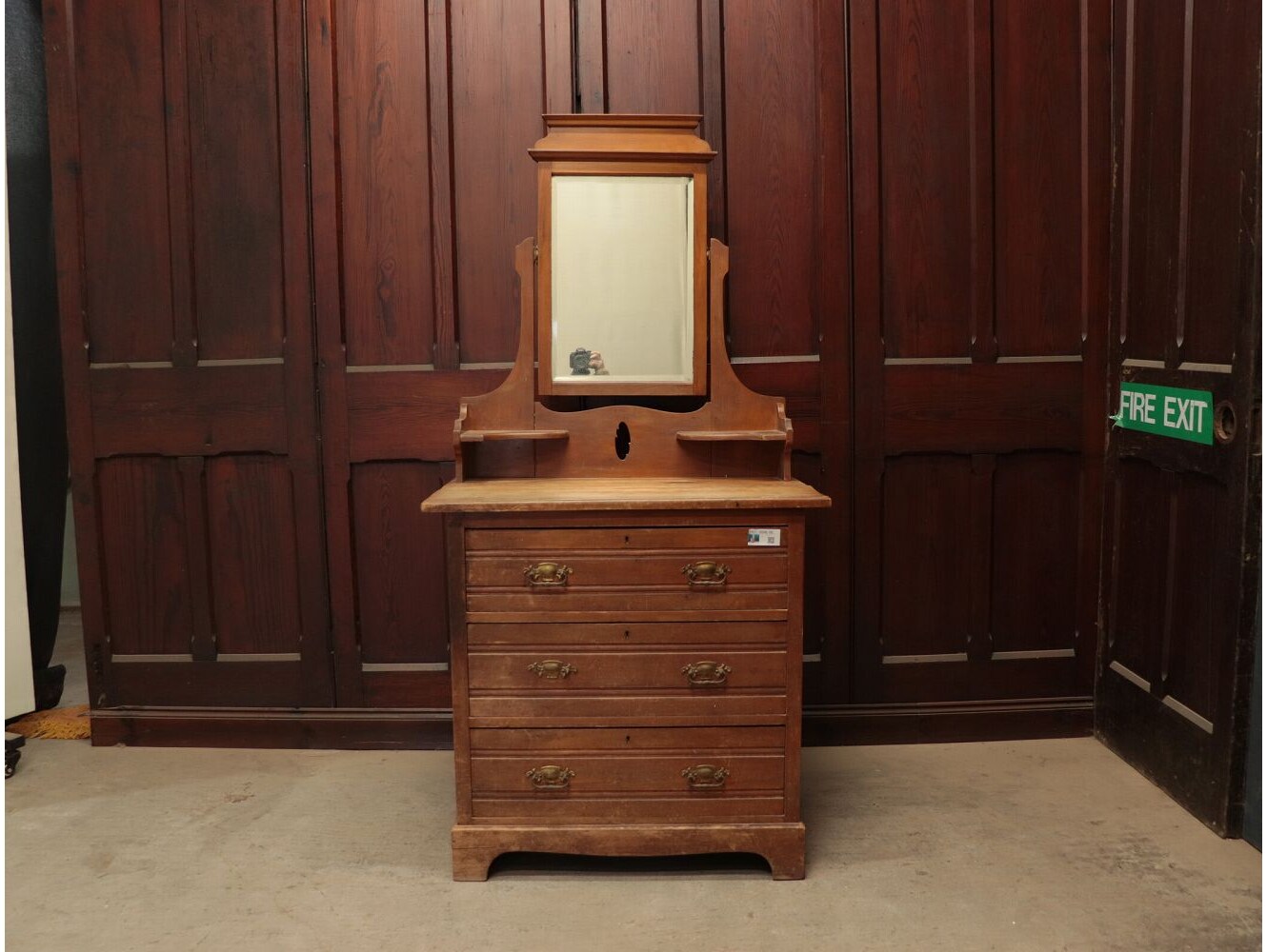 イギリスアンティーク ドレッシング チェスト シャビーシック ペイント