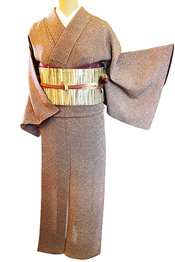 正絹小紋レンタルフルセット「鮫」 | レンタル着物,おしゃれ着物