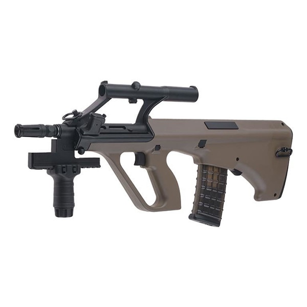 東京マルイ STEYR AUG 電動ガン マガジン3個付き、SBD取付済み 東京