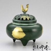 銅製 香炉 供仏蓮華香炉 獅子香炉 香道具 室内檀香炉 工芸品 置物 銅製