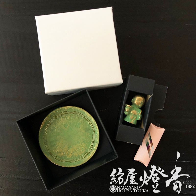 香炉/香器『高岡銅器【プチ香・地蔵(じぞう)-JIZOU-】銅製・香立て&香