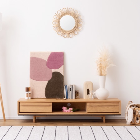 タフティングウォールアート｜FAB-014｜立体的な表現が個性的な