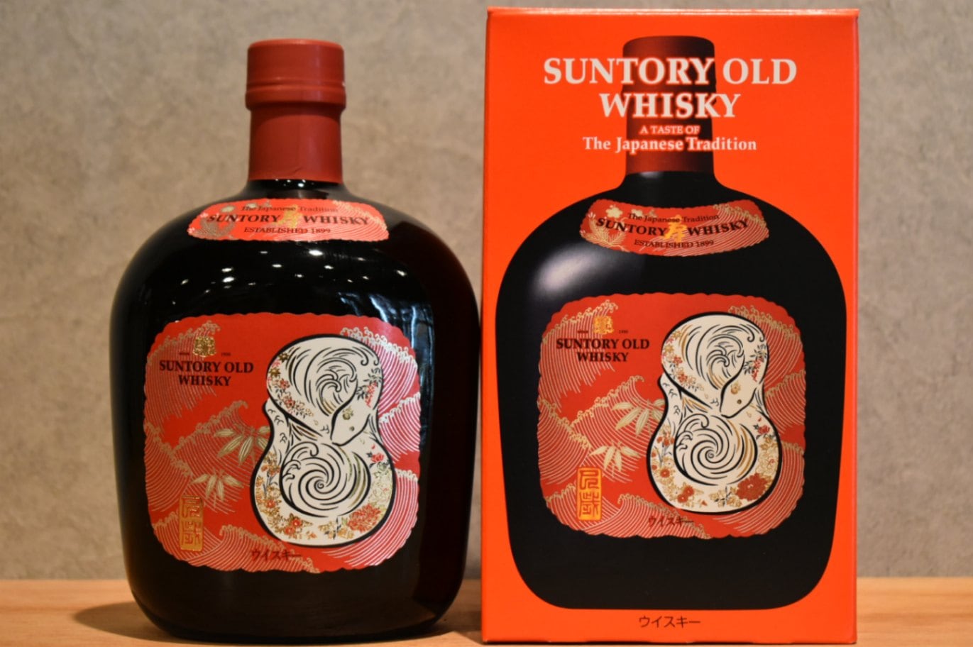 サントリーウイスキー オールド 干支ボトル 正規品 43.0% 700ml｜こみ