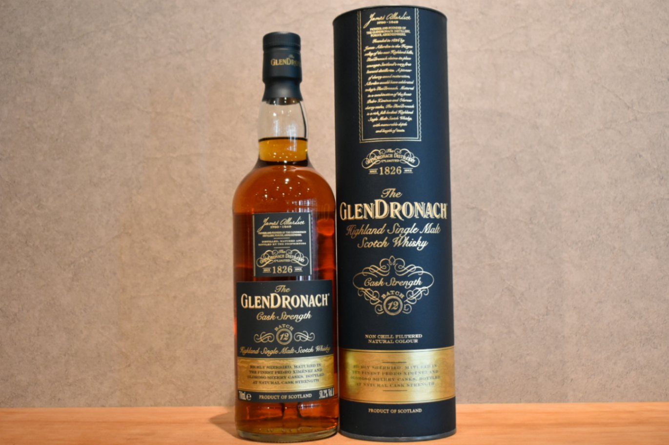 グレンドロナック カスクストレングス バッチ12 並行品 58.2% 700ml