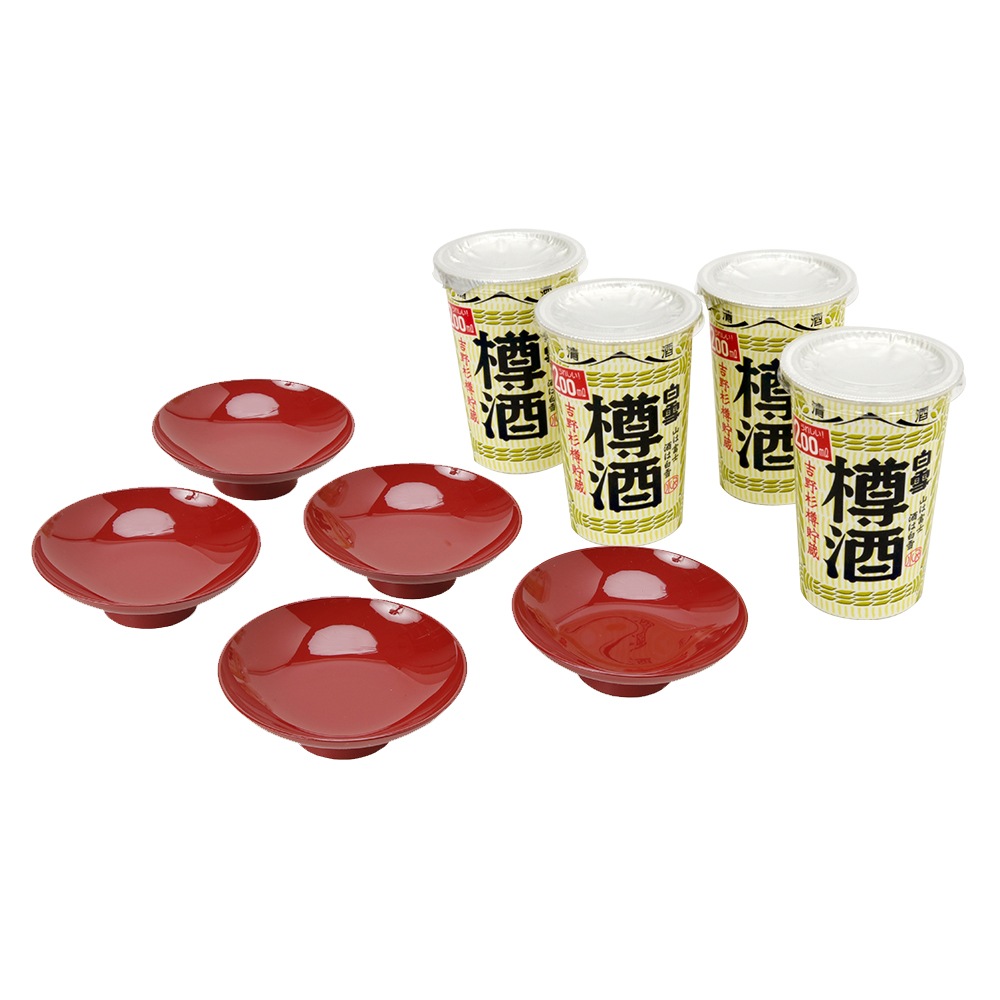 日本酒入り菰樽◇ミニ鏡開き樽酒セット『福福』｜明治創業菰樽専門店