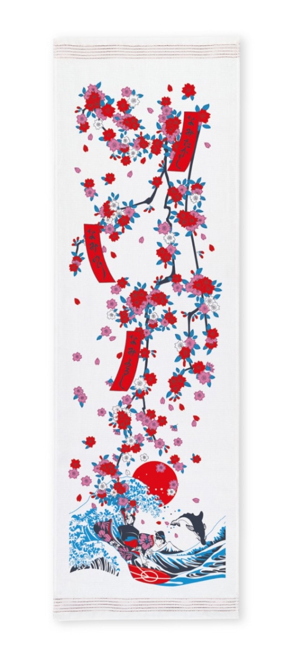 フジヤマサーファー｜てぬぐい | 布ごよみ｜手ぬぐい | | 今治タオルの