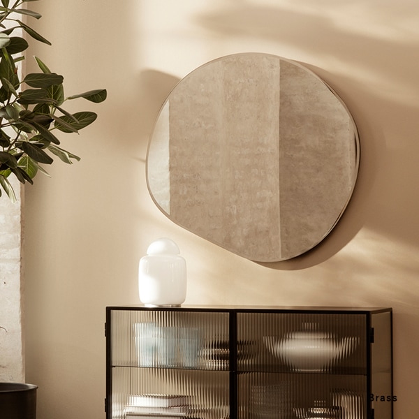 20%OFF】Ferm Living (ファームリビング) Pond Mirror (ポンドミラー