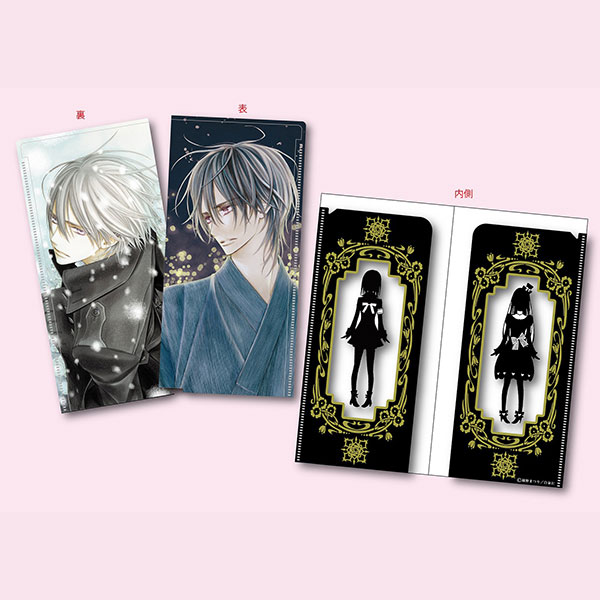 樋野まつり原画展ヴァンパイア騎士トレーディングA6クリアファイル9種