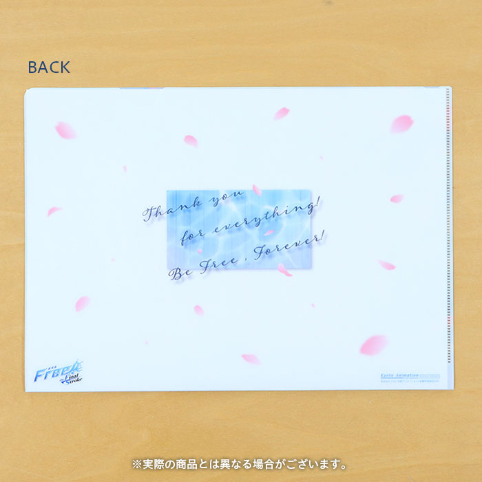 劇場版 Free!FS クリアファイル【Golden Blossoms】【在庫品】