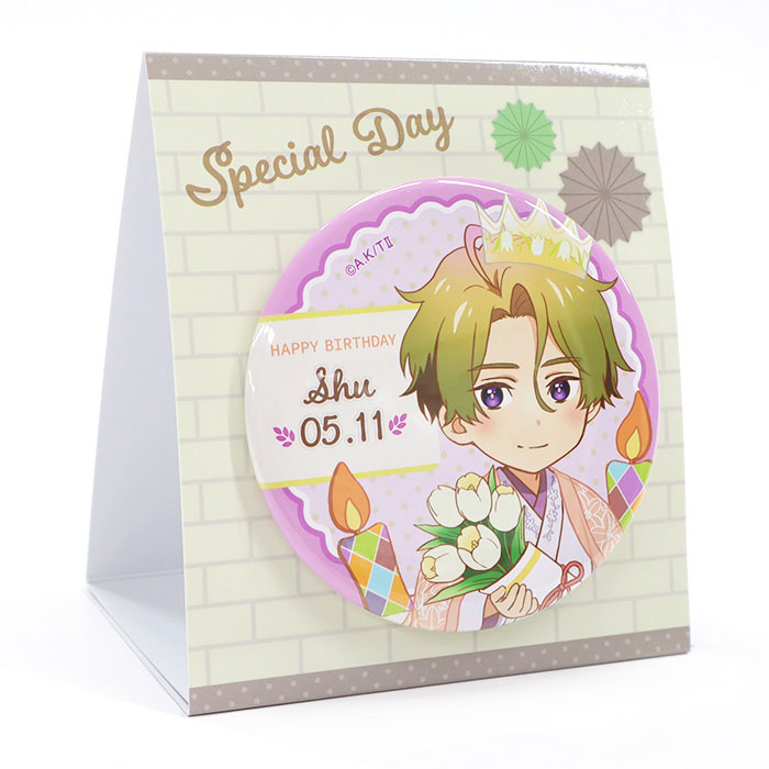 ツルネ －つながりの一射－ ビッグ缶バッジ バースデーver.【藤原愁