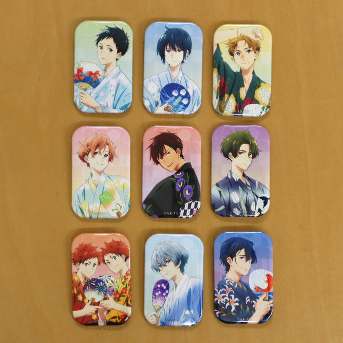 ツルネ －つながりの一射－ キャラクター缶バッジ【祭】-永亮-【在庫品】