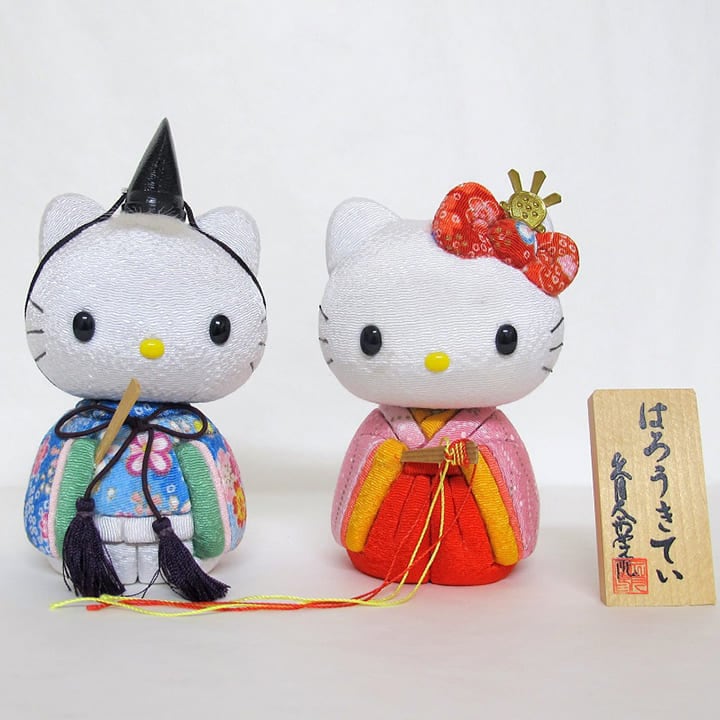 久月 木目込み手作りキット『楽しいひな祭り ハローキティA』 | ハロー