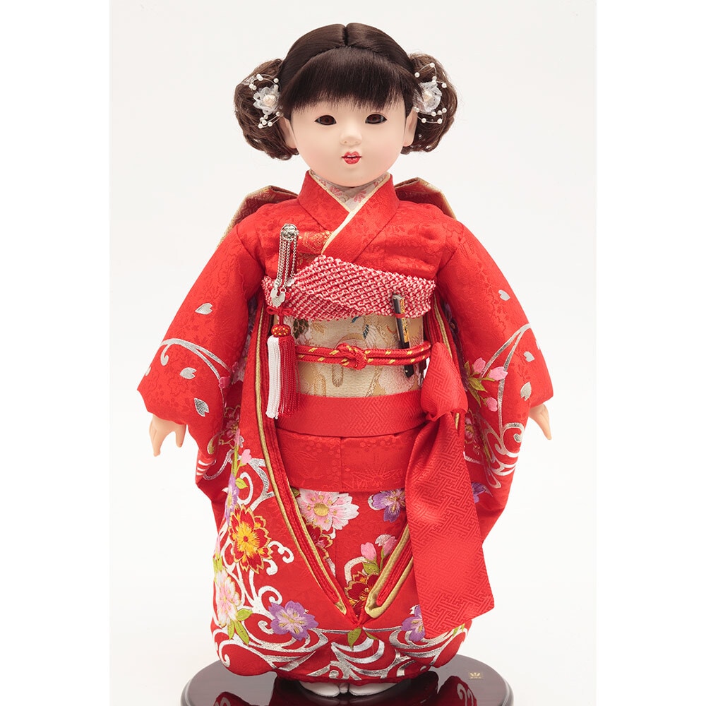 映水作】13号市松人形B 【公式通販】