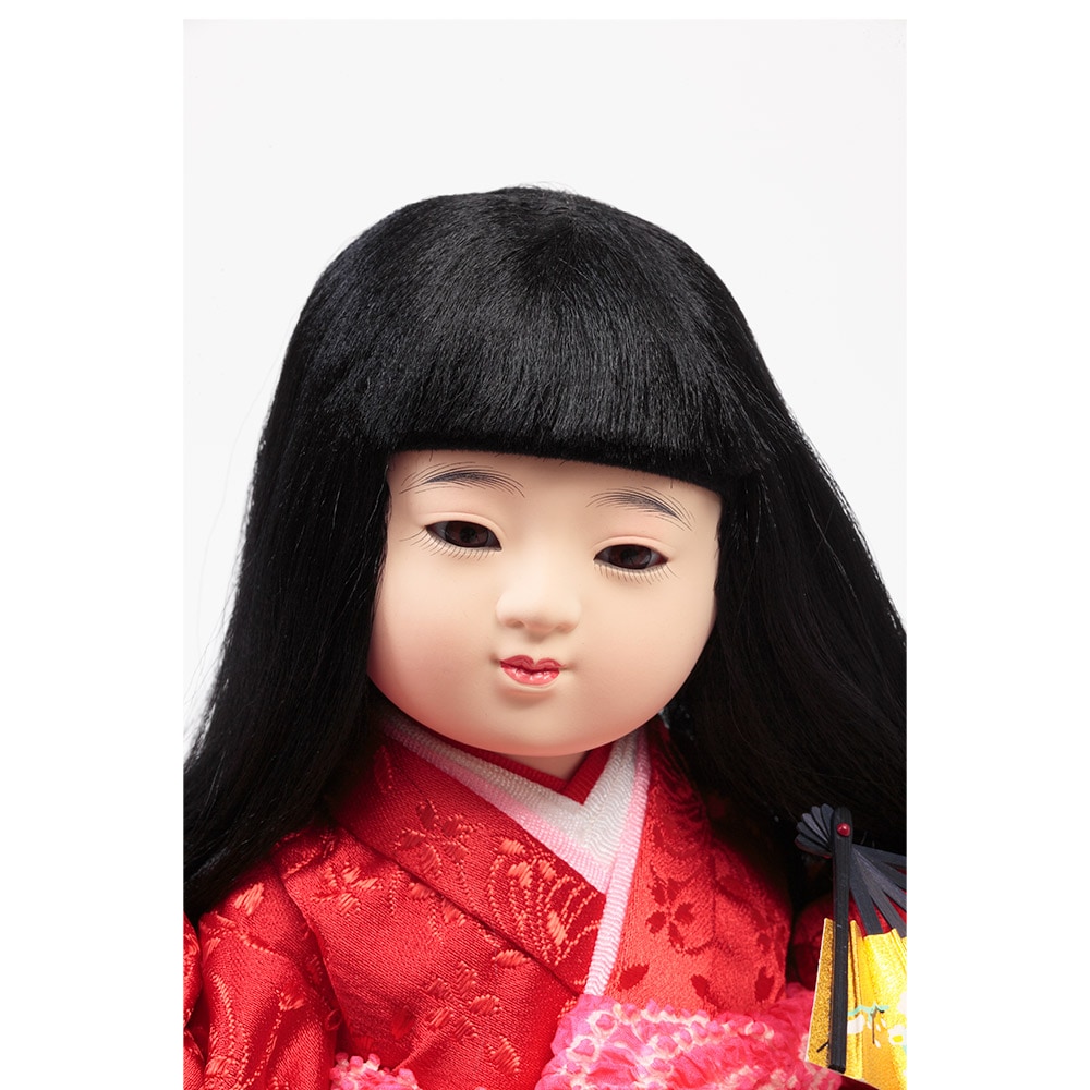 浮世人形ケース飾り 舞扇 73H-U5 | 浮世人形 | 【公式】 人形の久月