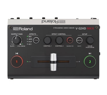 Roland V-02HD MK II ストリーミングビデオミキサー｜映像機材の販売